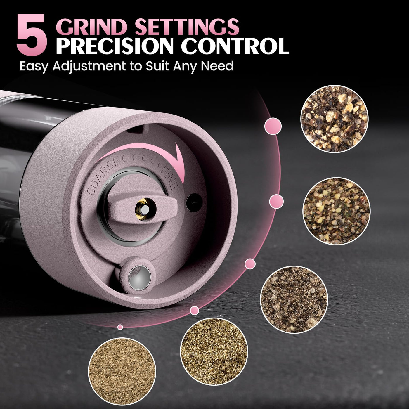 Electric Salt and Pepper Grinder