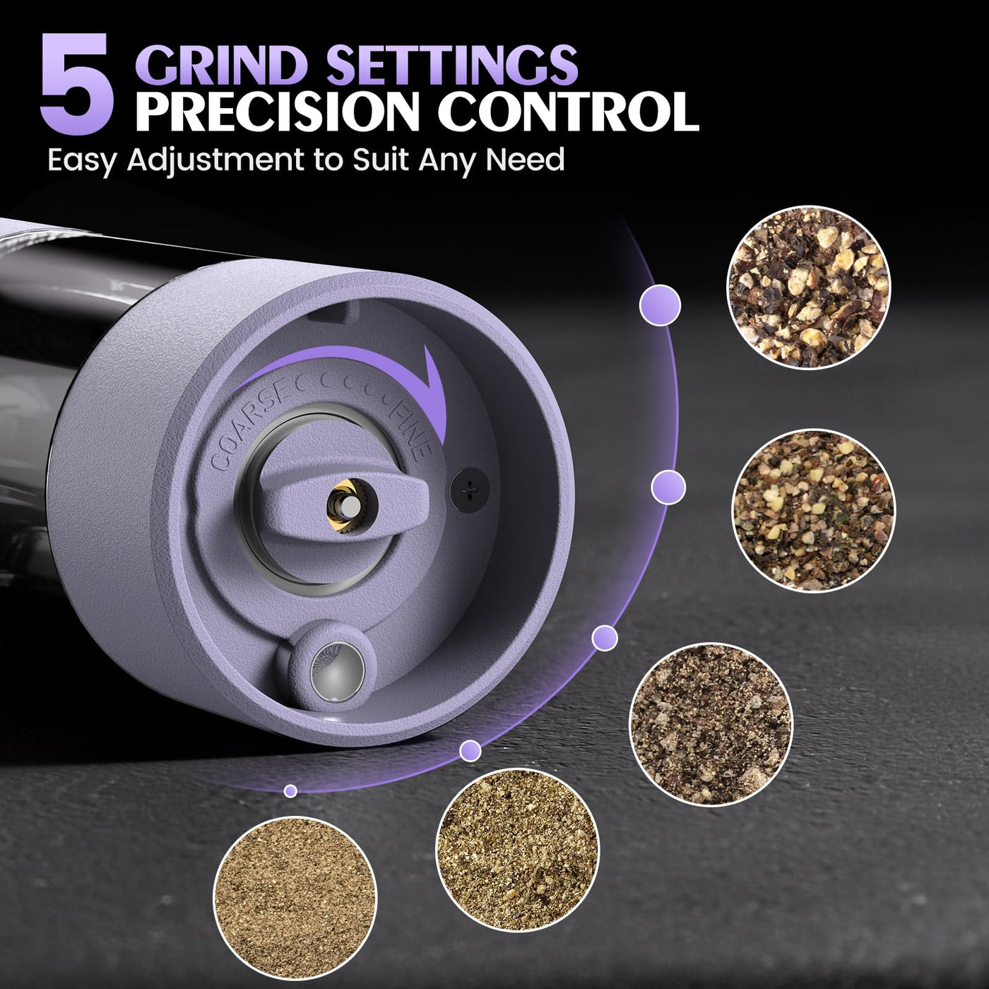 Electric Salt and Pepper Grinder