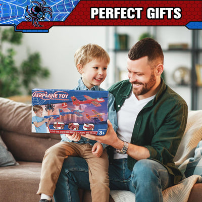 Fuwidvia 3 Pack Airplane Launcher Toys