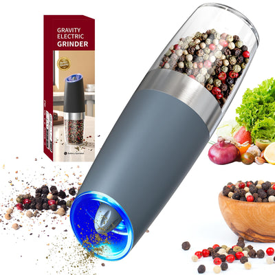 CIRCLE JOY Gravity Electric Salt and Pepper Grinder Set - Noubelkit