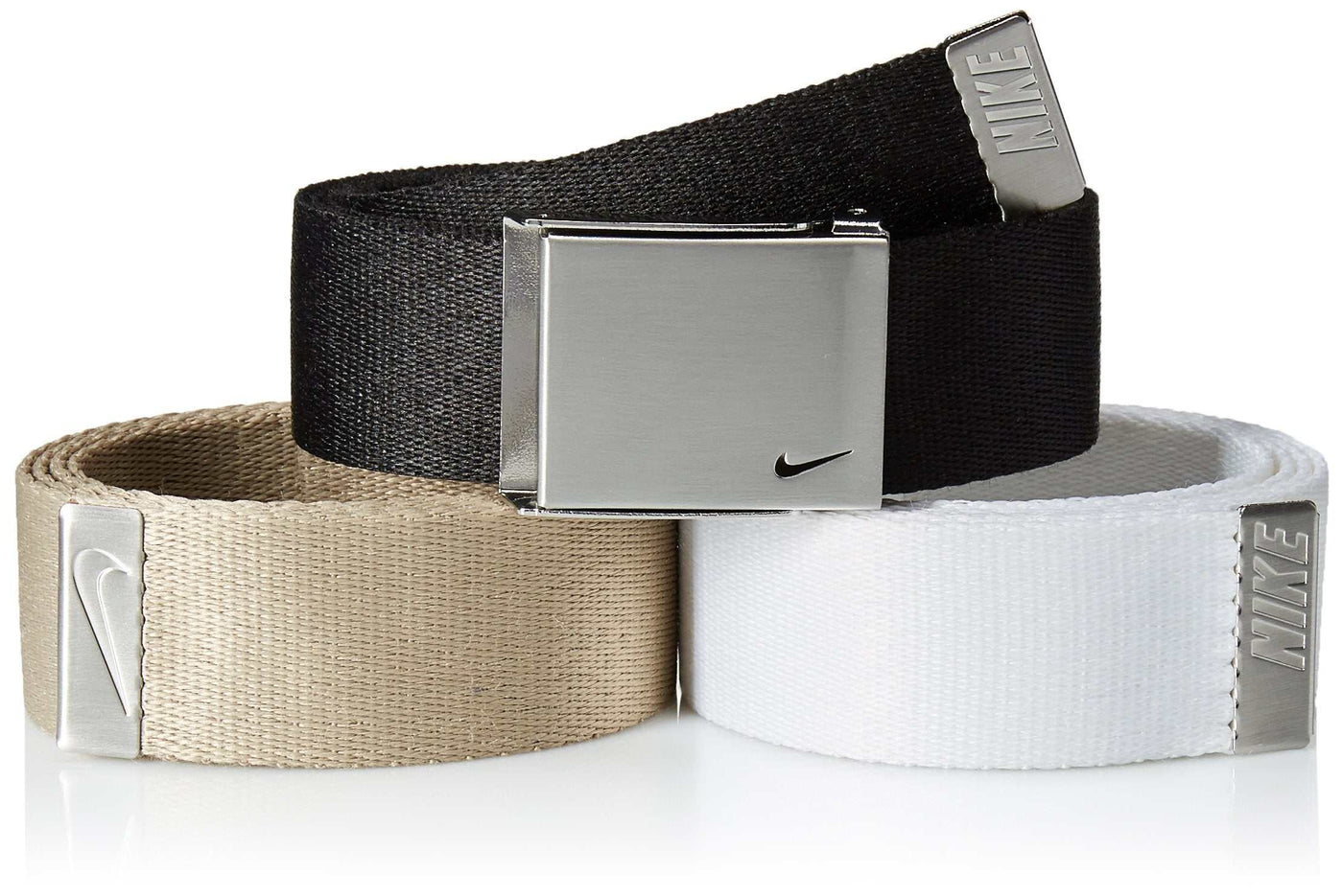 Nike Men's 3 Pack Golf Web Belt-Noubelkit