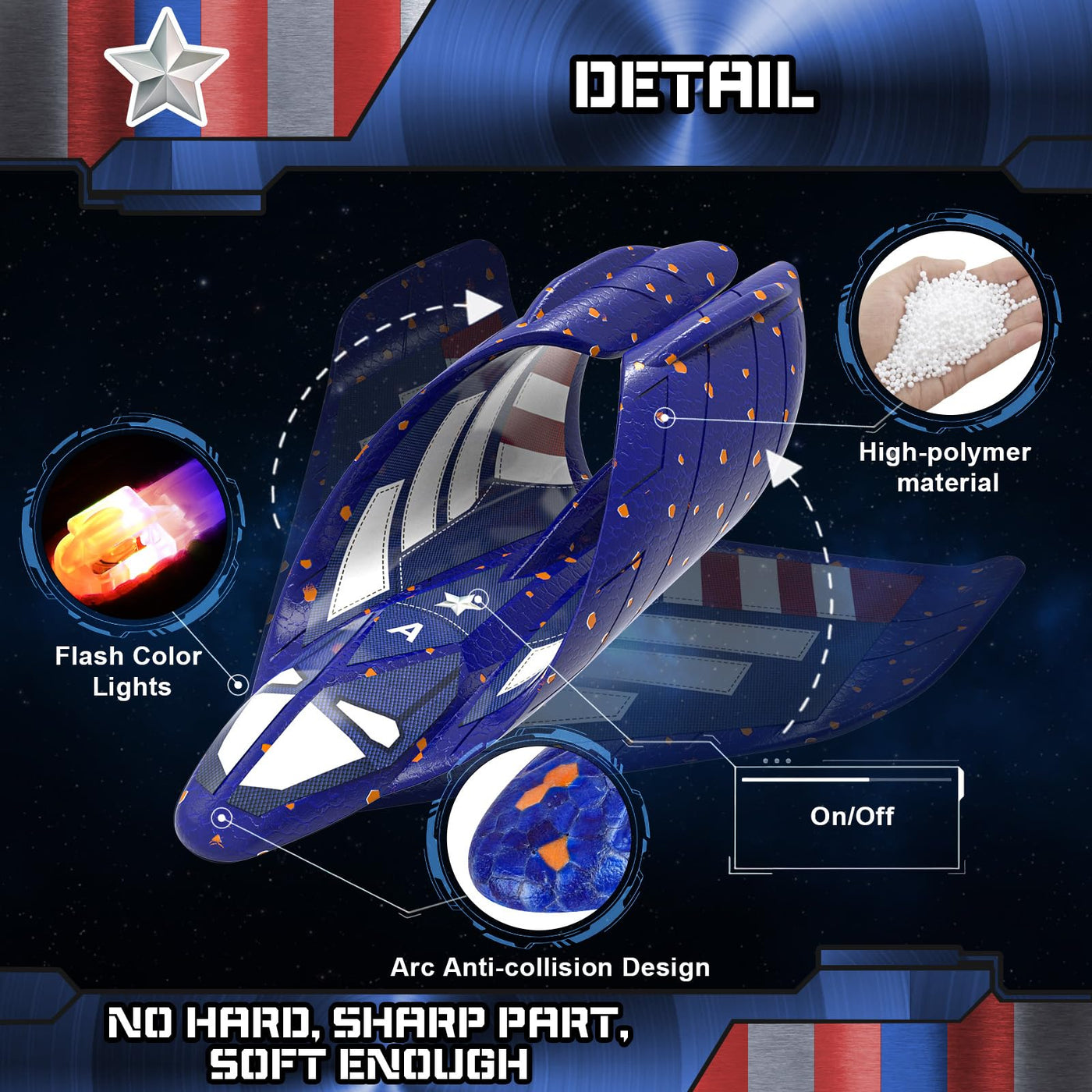 Fuwidvia 3 Pack Airplane Launcher Toys