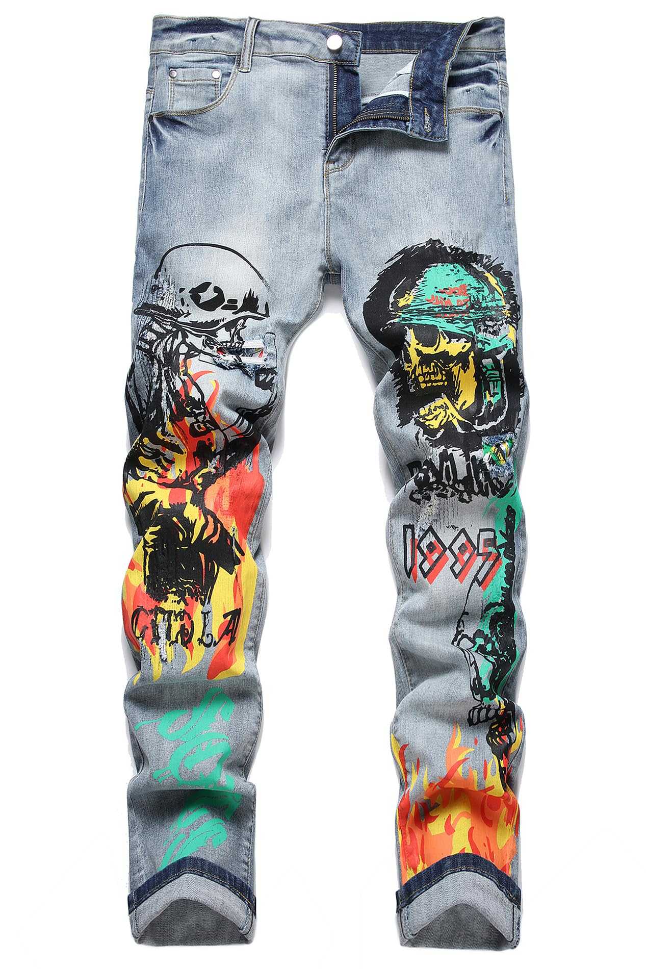 Jeans Skinny Denim Pants