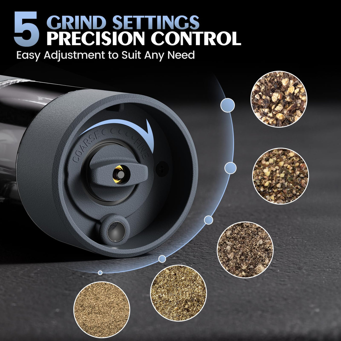 Electric Salt and Pepper Grinder