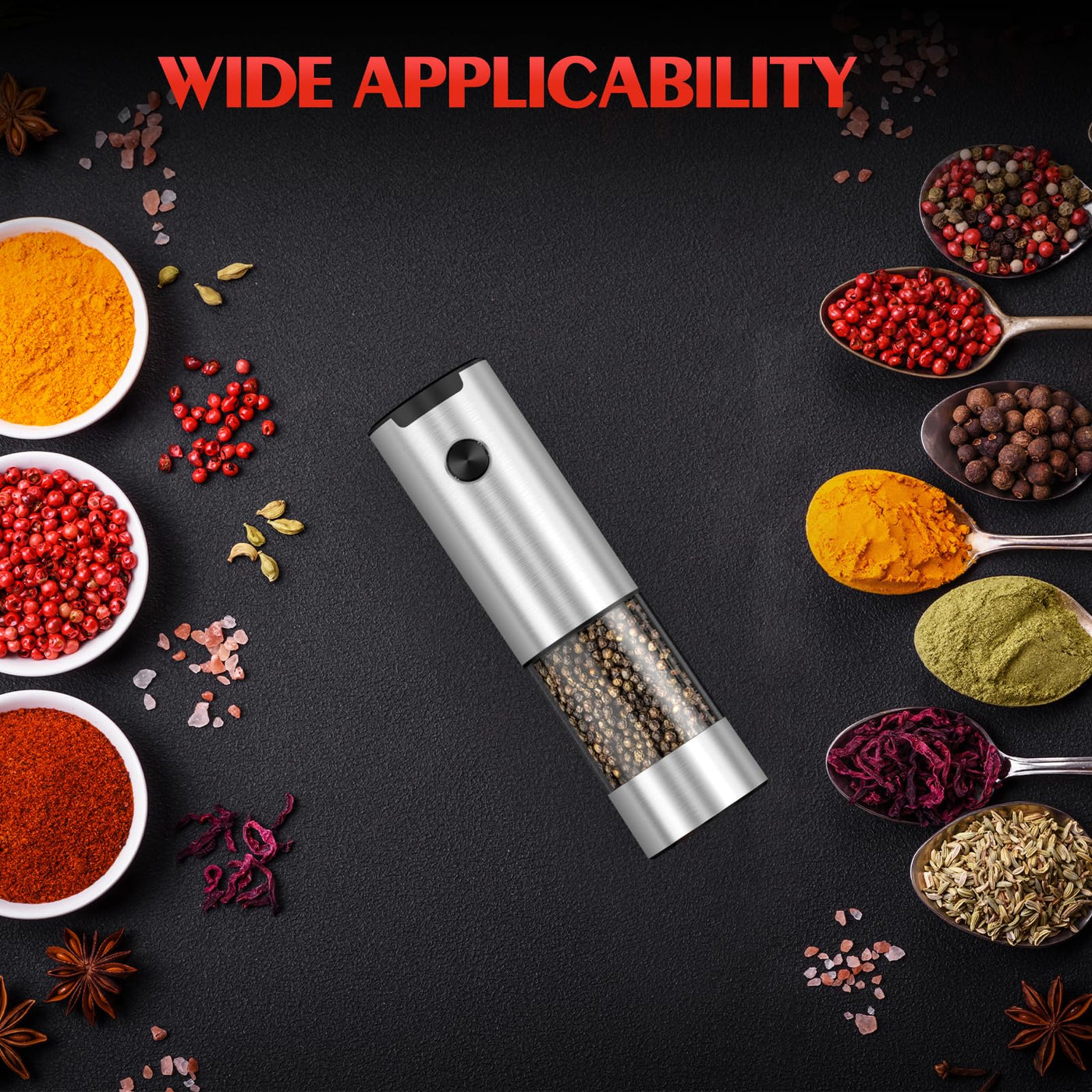 Electric Salt and Pepper Grinder