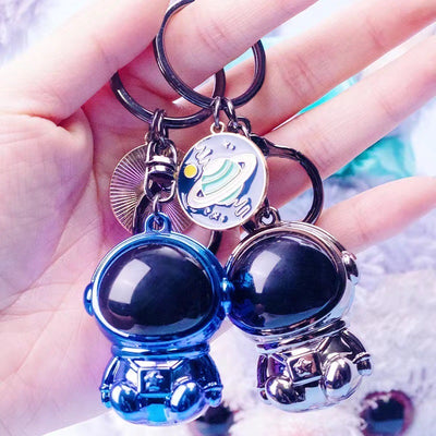 Creative Cute Spaceman Shape Keychain Charm