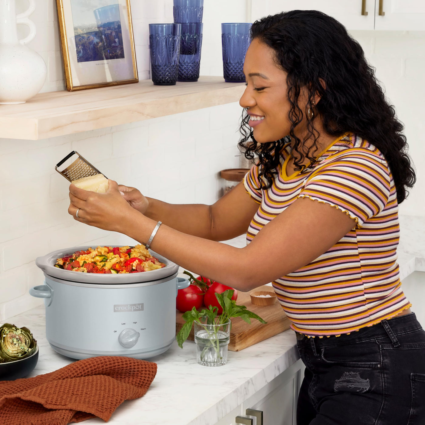 Crock Pot 7 Quart Oval Manual Slow Cooker - Noubelkit