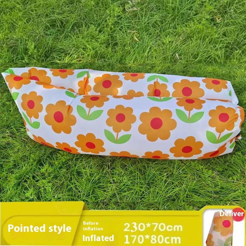 Lazy Sofa Outdoor Camping Music Festival Inflatable Foldable One-minute Inflatable Portable Seat